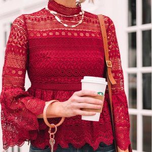 Anthropologie Moulinette Soeurs Tamera Lace